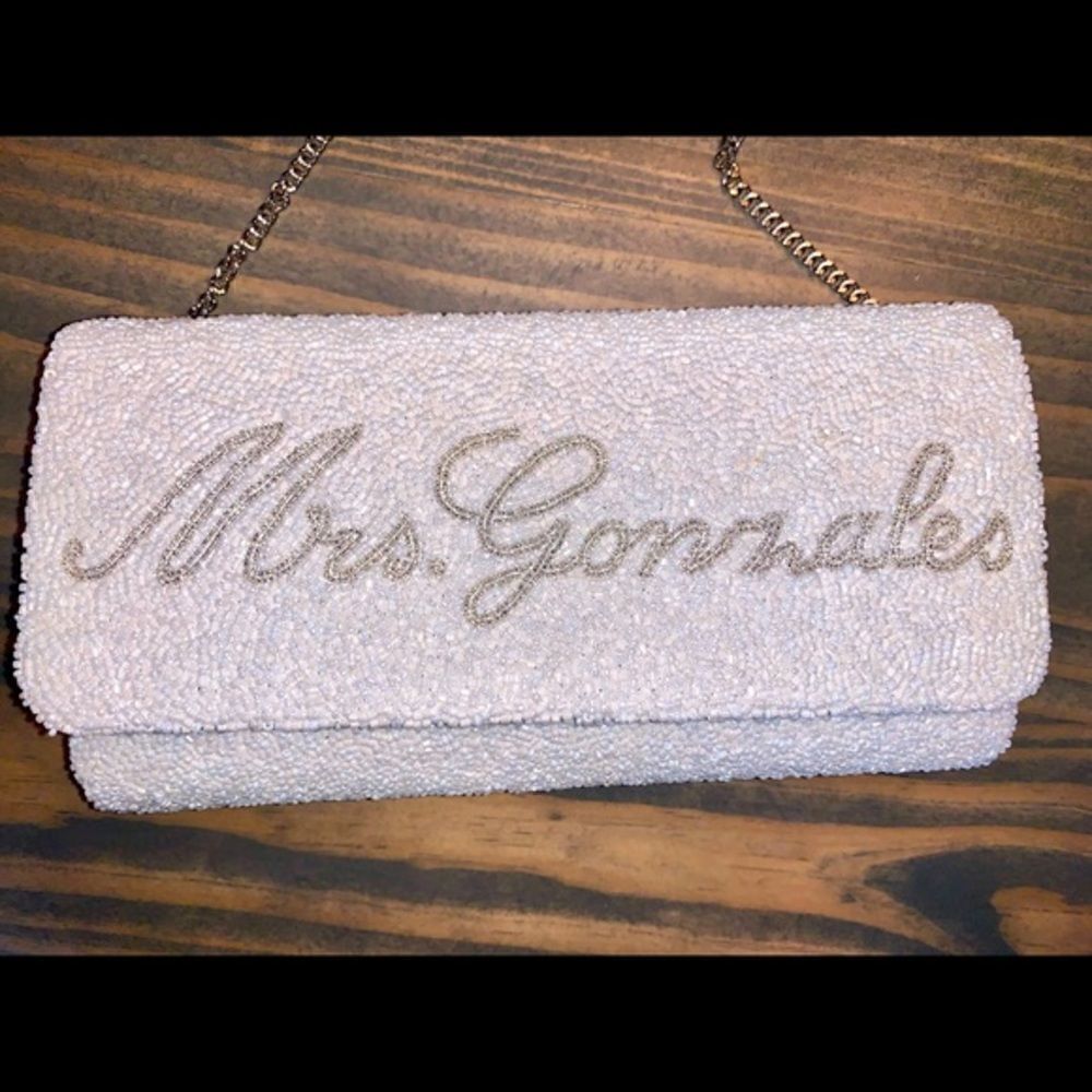Island to  Eastside Mrs. Gonzales  Bridal purse